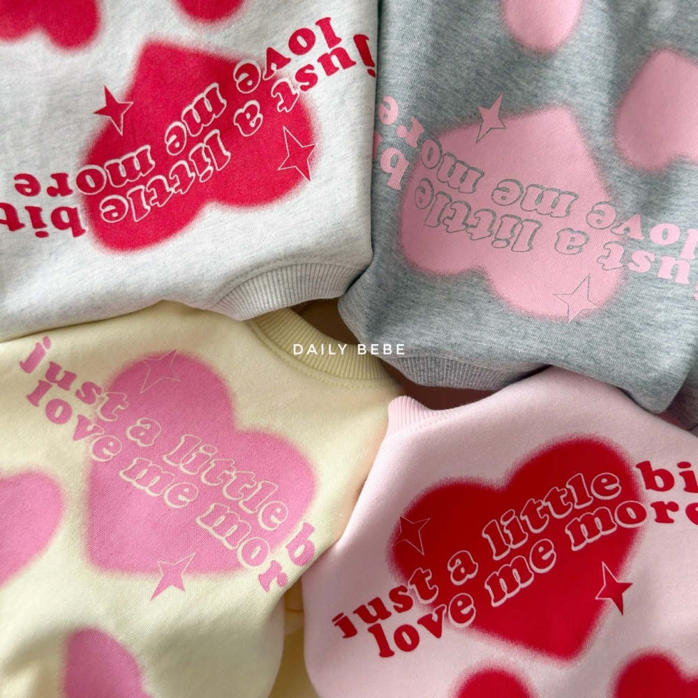 90-150 DB 愛心喇叭褲套裝 4色