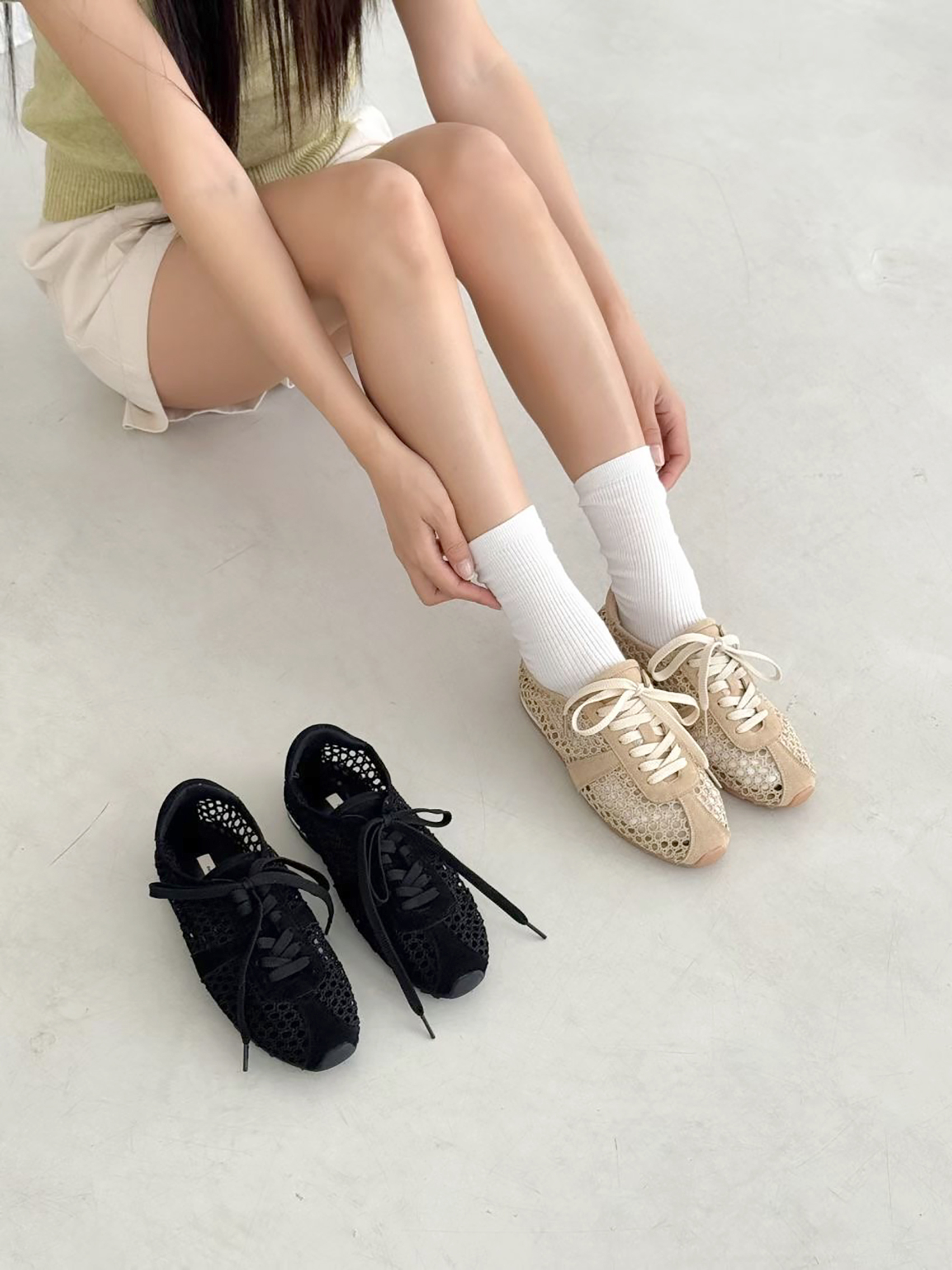 🪩 全透氣洞洞型仔波鞋 🪩