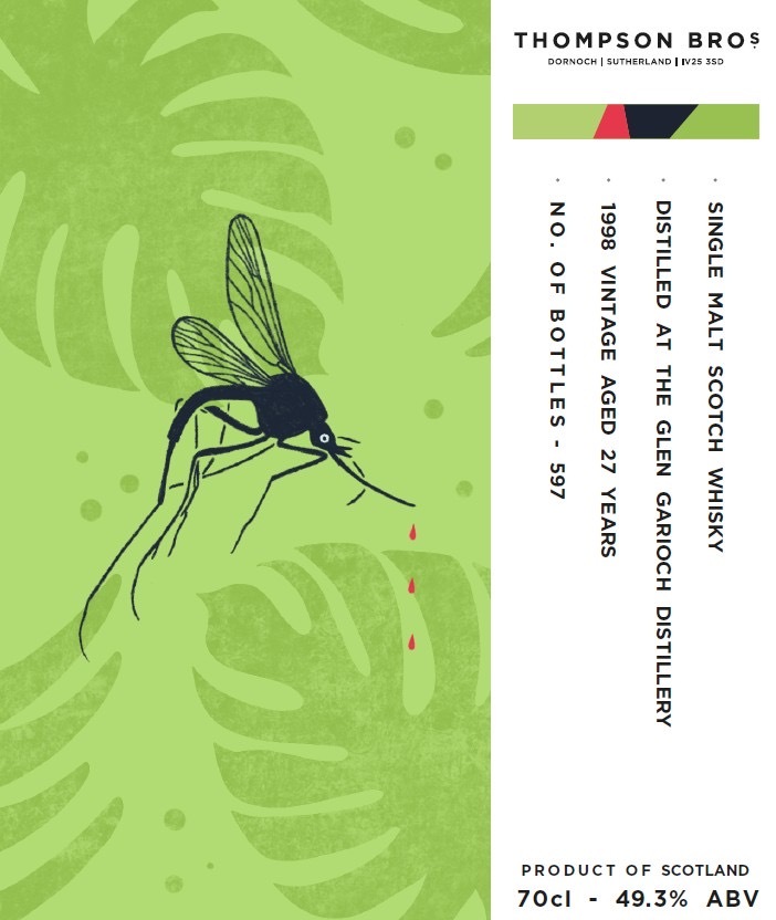 Glen Garioch 1998/2025 27YO 49.3% Thompson Bros.（預計3月中到貨！）