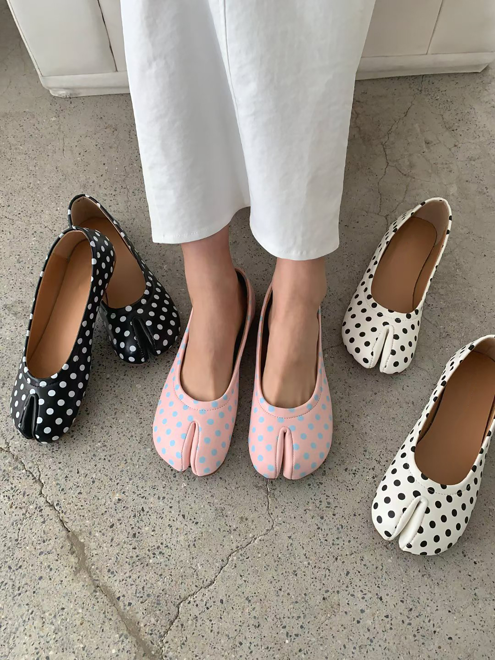 💓 超可愛波點忍者鞋 💓