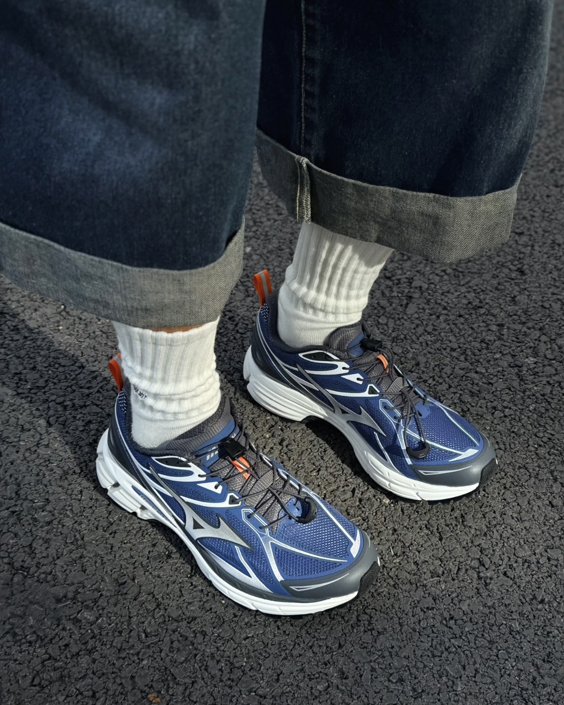 Mizuno Halo Mix TL 美津濃 復古 山系 防潑水 撞色 藍黑