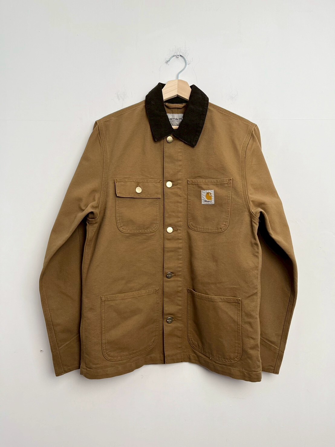 CARHARTT WIP Michigan Chore Coat - Hamilton Brown⁡ SIZE S