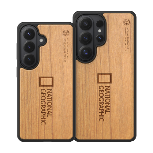 National Geographic - Magnetic Nature Wood - Samsung S26 Ultra Case 國家地理磁吸充電天然木防撞手機殼