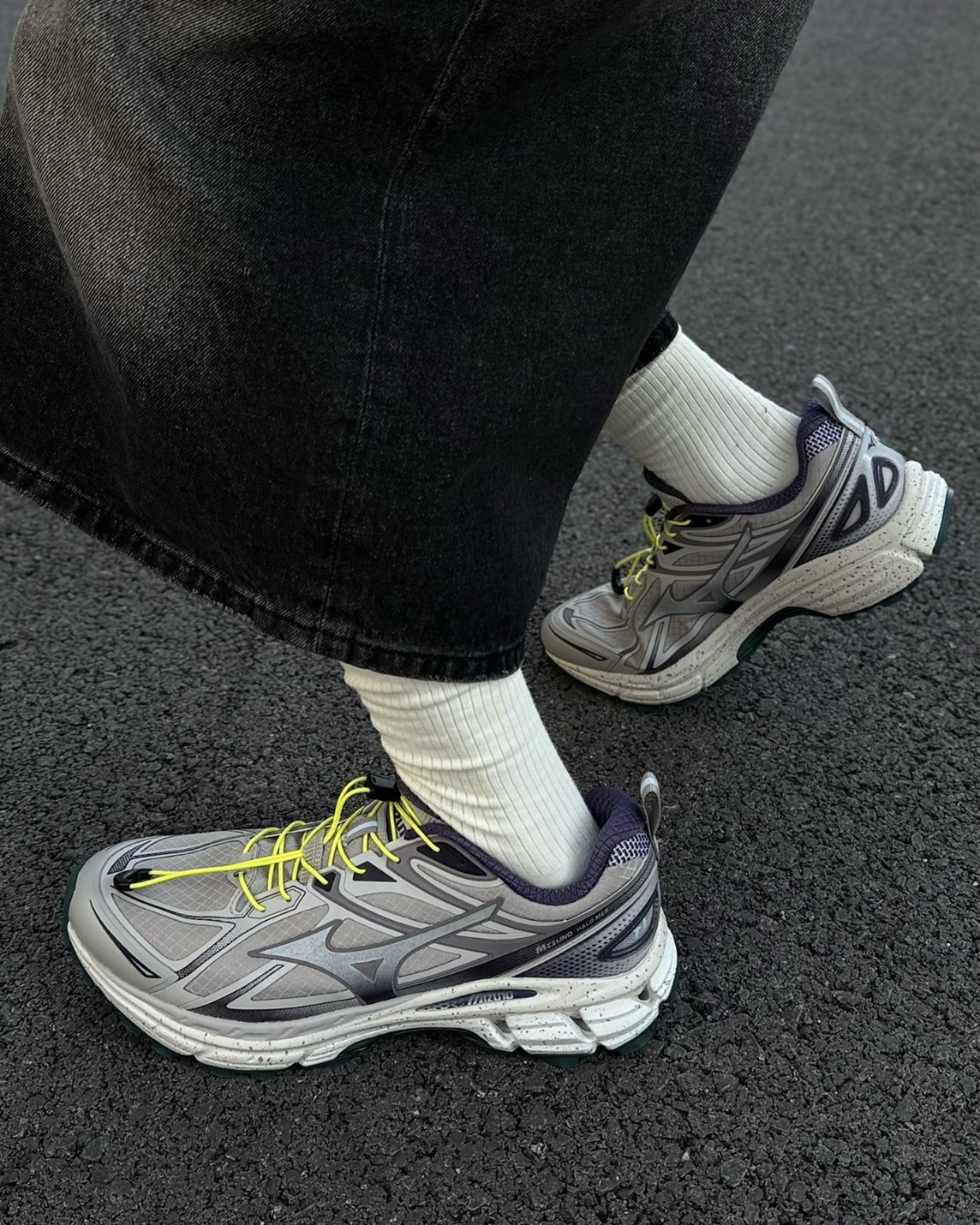 Mizuno Halo Mix TL 美津濃 復古 山系 防潑水 撞色 銀灰