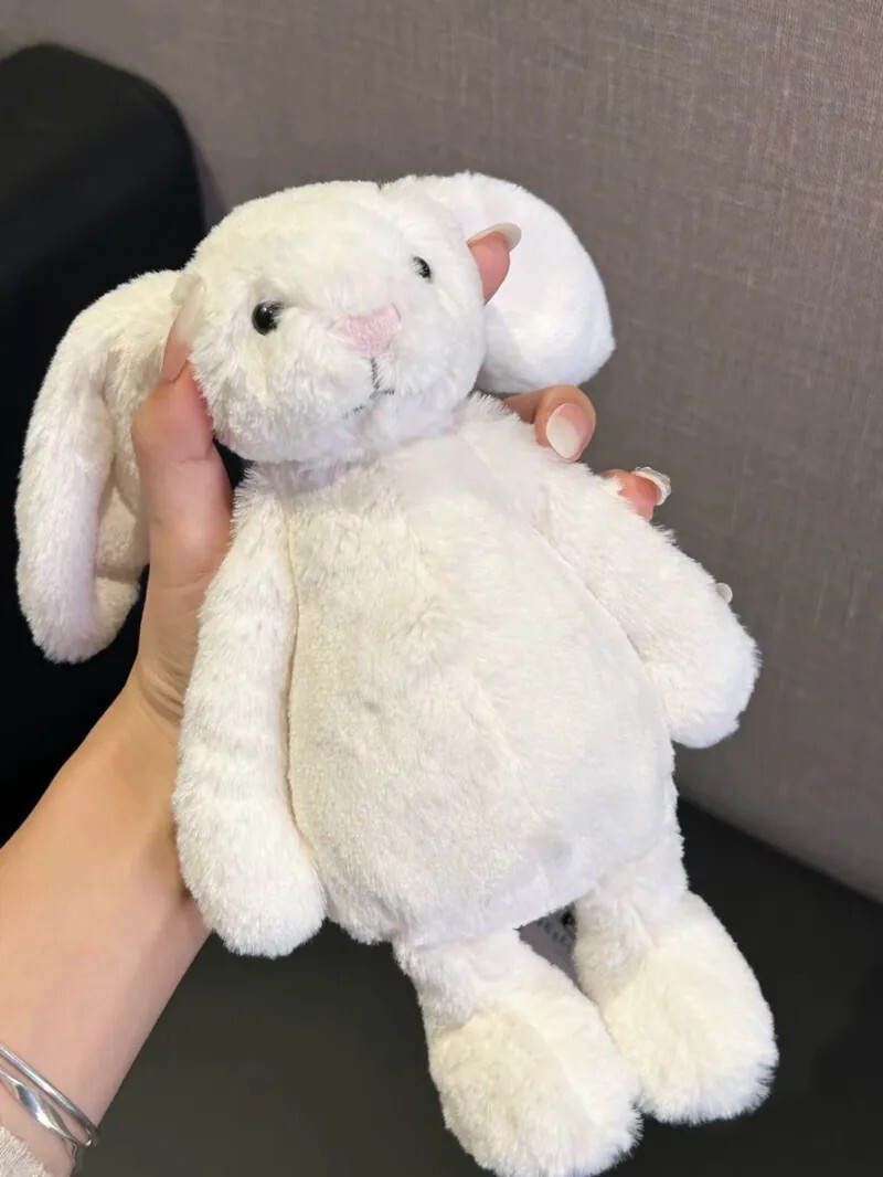 熱銷冠軍款 JELLYCAT 邦尼兔 全白 18公分