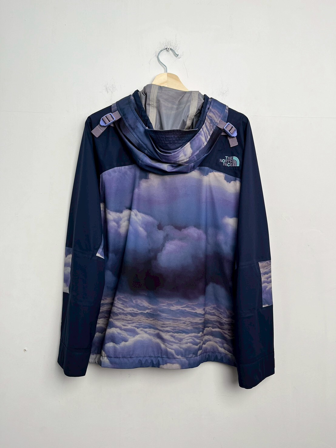 THE NORTH FACE  X CLOT DRYVENT HOODIE JACKET NAVY SIZE XS