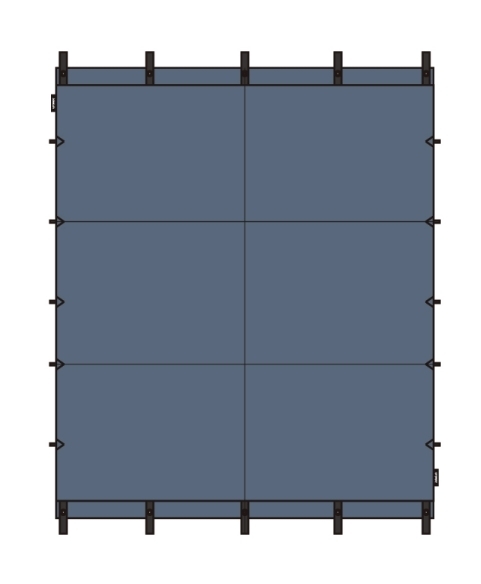 韓國JAKELAH J.tunnel 可延伸隧道基地帳/灰