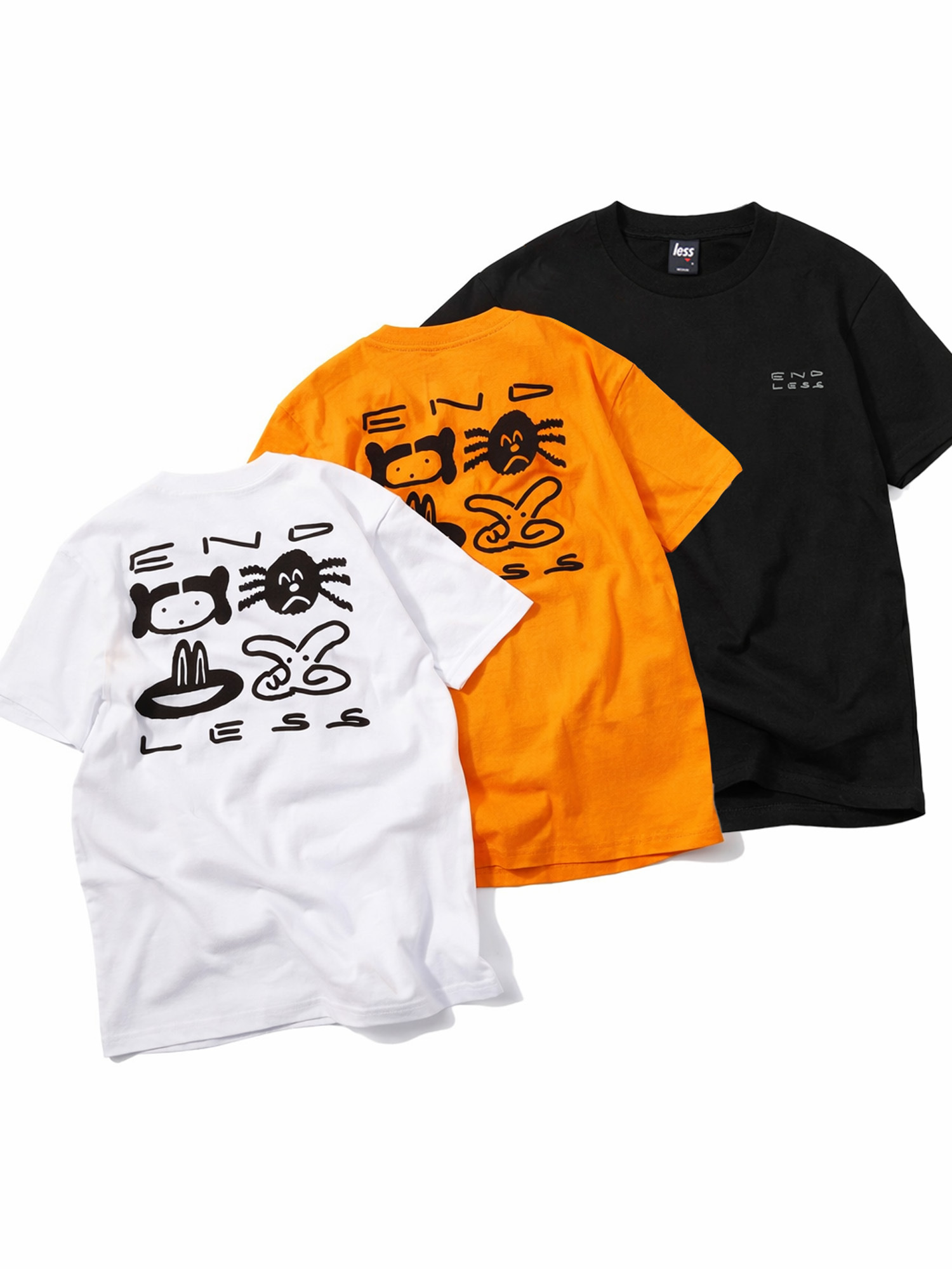 LESS x 最後の手段 - Tee B - Saigo no Shudan