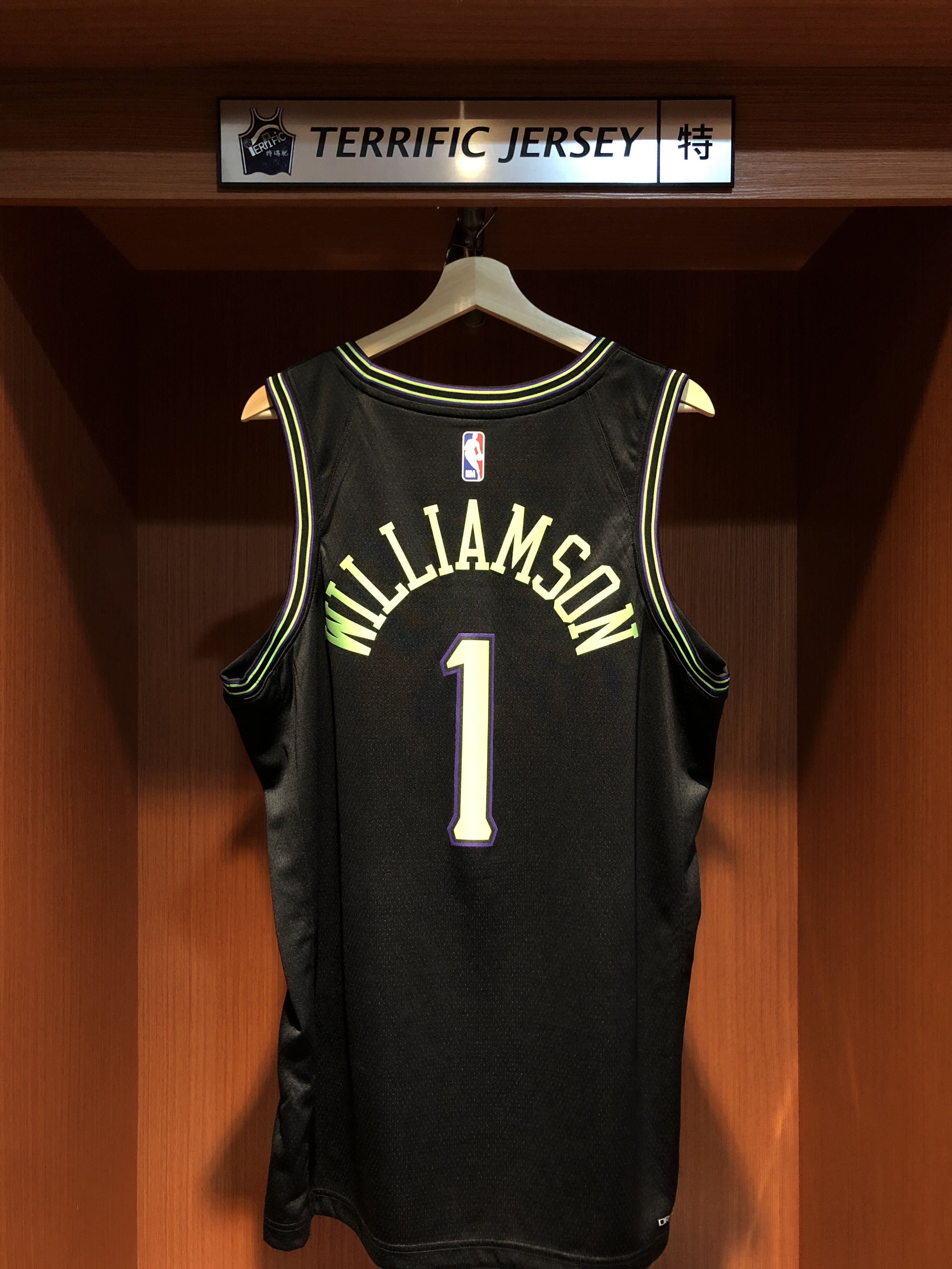 NBA球衣 Zion Williamson 紐奧良鵜鶘城市 25-26 City Nike Swingman 球迷版 熱轉印 全新