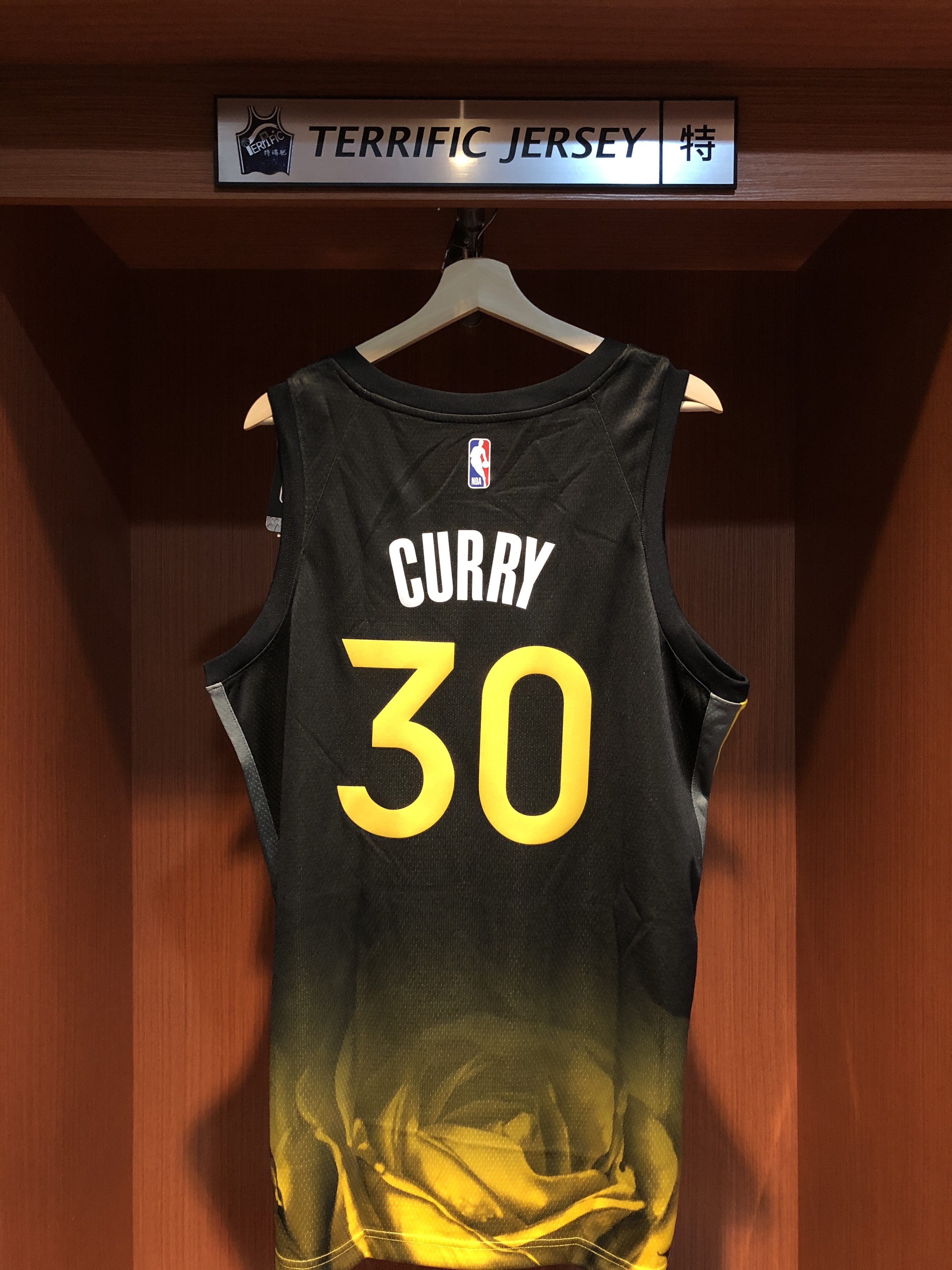 NBA球衣 Stephen Curry 金州勇士城市 玫瑰黑 City Nike Swingman 球迷版 熱轉印 含贊助商 全新