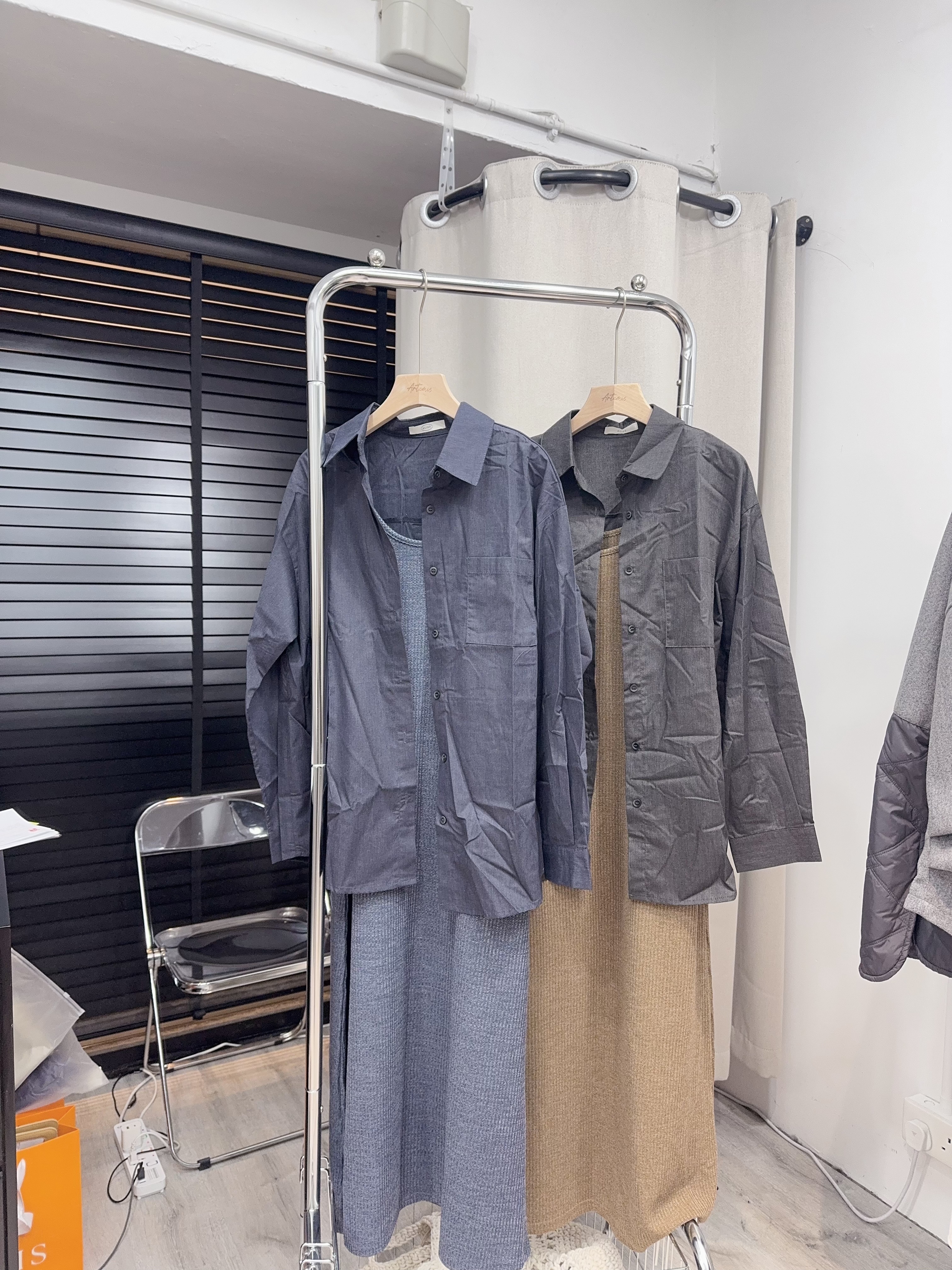 裇衫+背心長裙Set