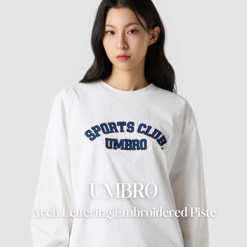 【代購】UMBRO Arch Lettering 刺繡 Piste 套頭風衣