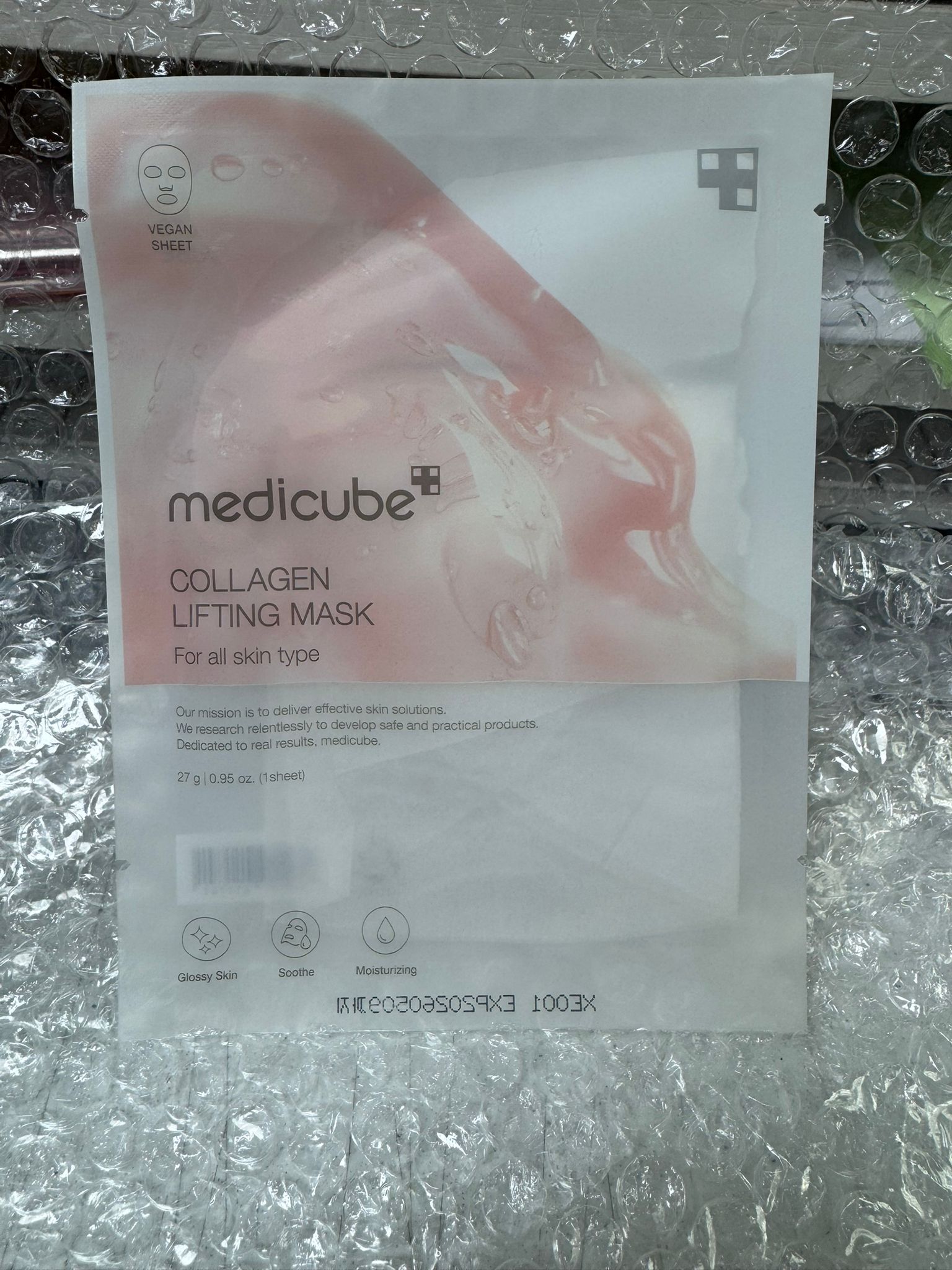 4G335 Medicube MEDICUBE 三重膠原緊緻面膜（1包10片）exp : 09/05/2026