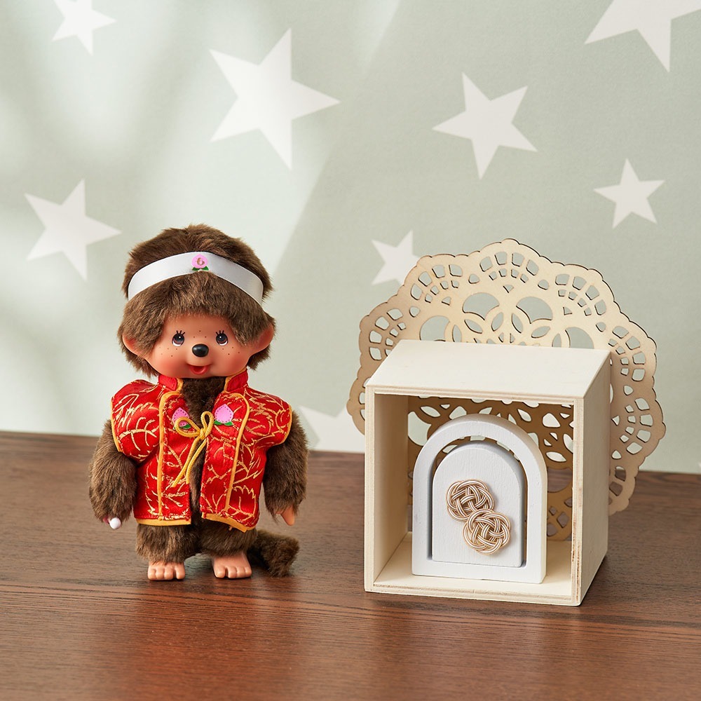 預購┃Monchhichi 夢奇奇 蒙奇奇 童話故事 金太郎 桃太郎 娃娃