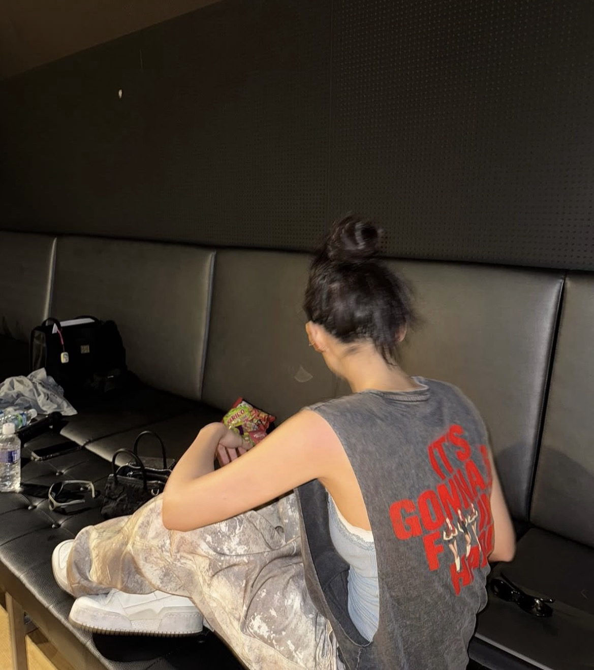 ［ Gateless ] Jennie同款鬆緊褶皺褲子