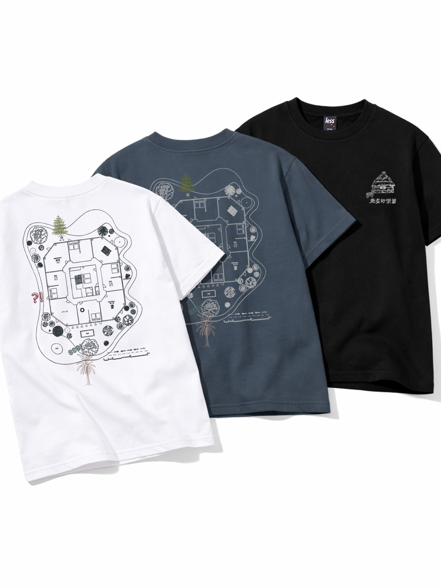 LESS x 最後の手段 - Tee #3 - Saigo no Shudan
