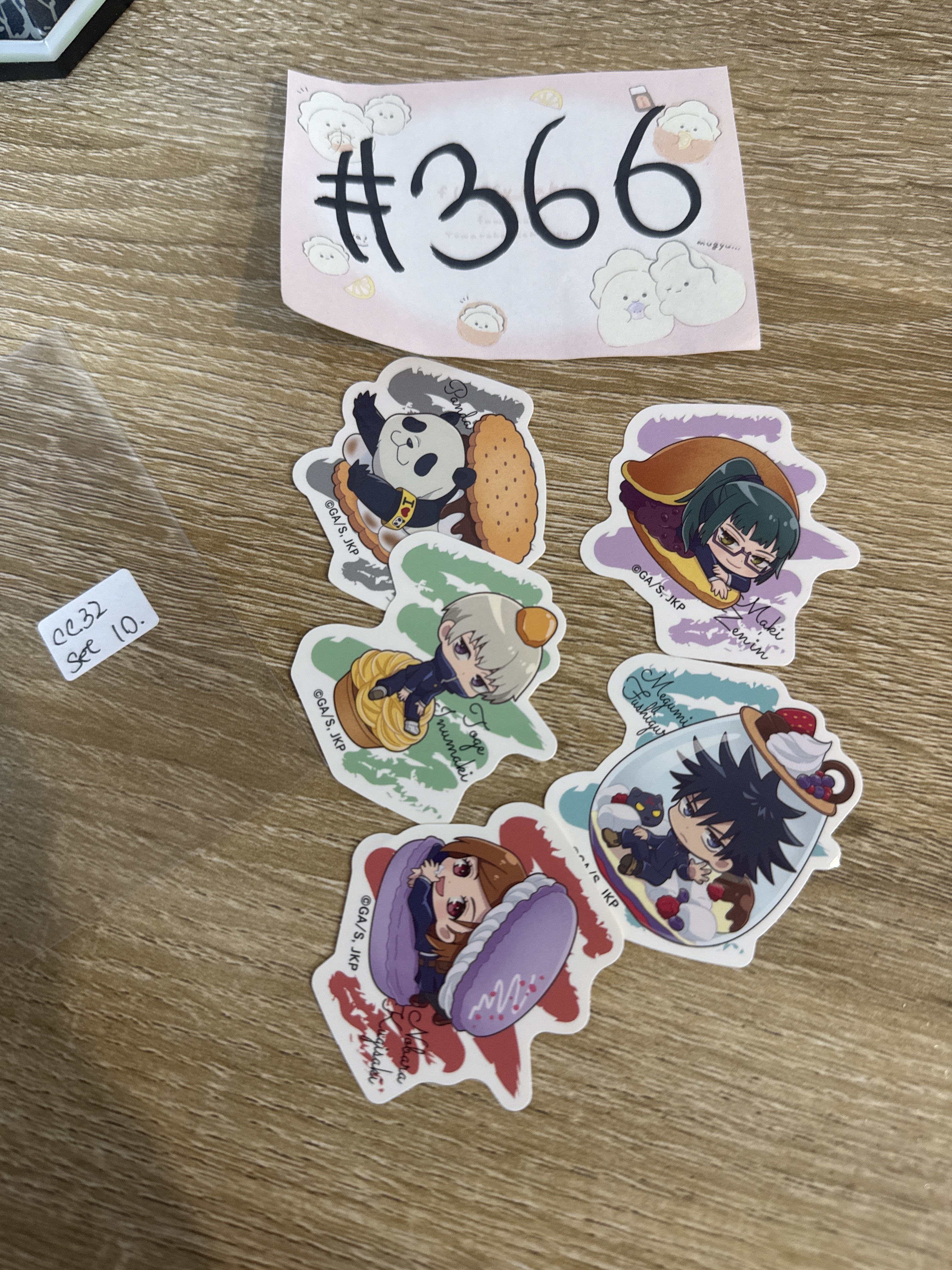 咒術迴戰 CC32 SET  貼紙#366