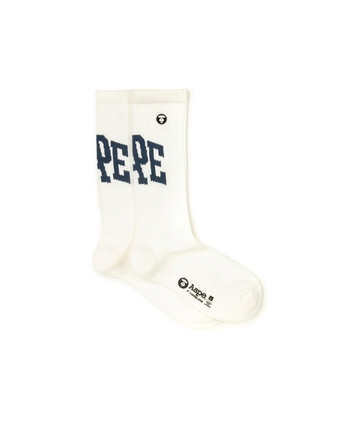 【AAPE】3月連線更新 AAPE MAIN SOCKS