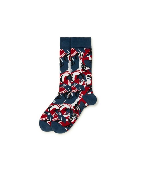 【AAPE】3月連線更新 AAPE MAIN SOCKS