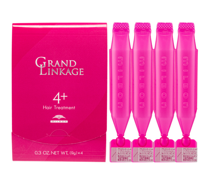 SS260225-F45-MILBON HAIR TREATMENT, 4+--沙龍級專業護髮膜(中度受損髮質)-9Gx4EA-(EXP30/6/2028)