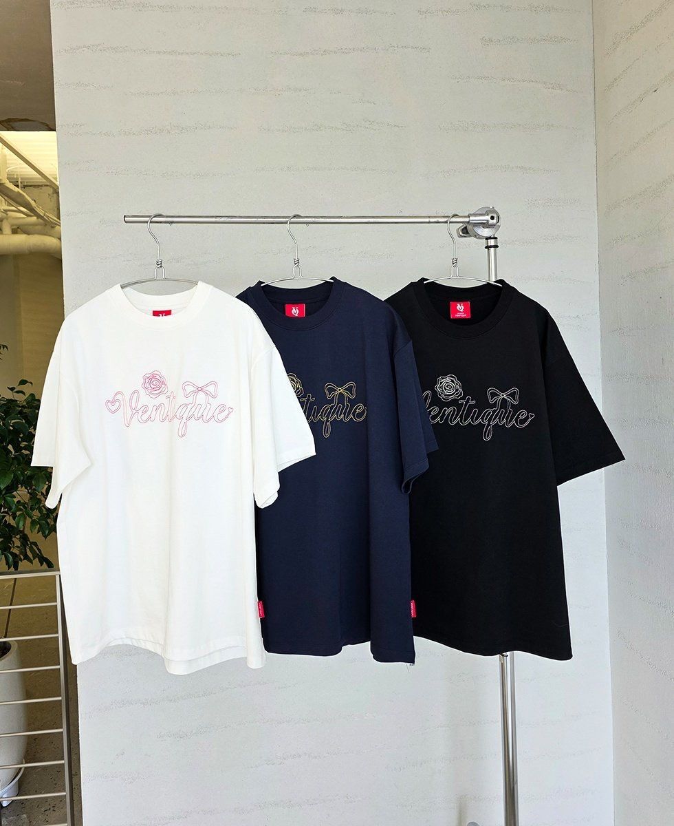 圖案英文字短袖Tee VENTIQUE-085T