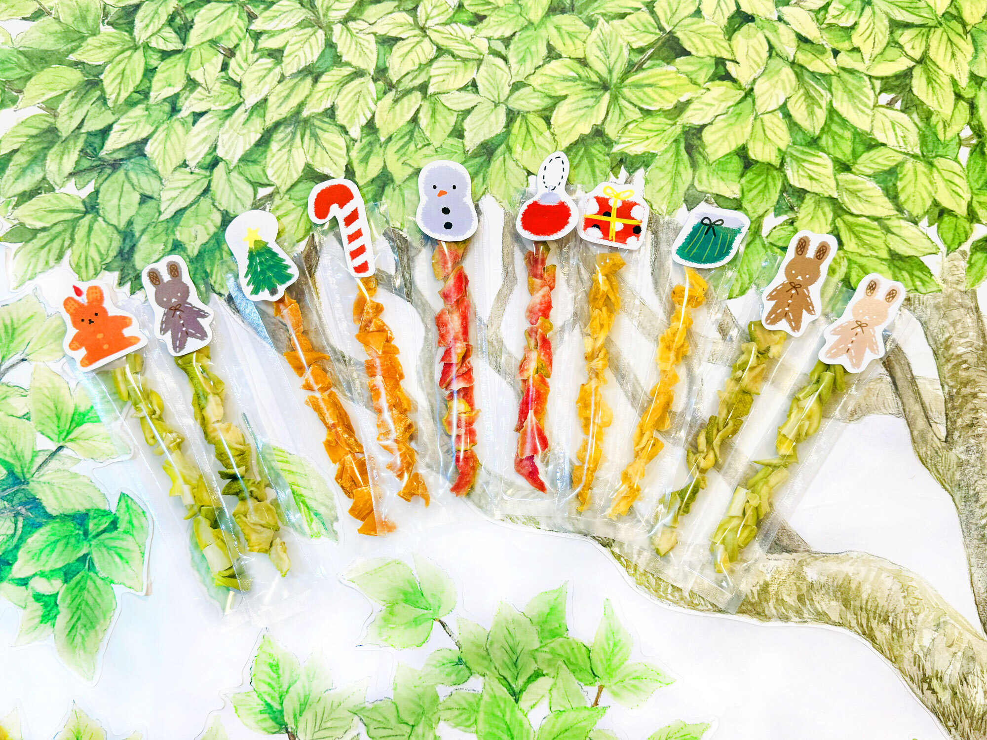 聖誕小物水果乾-繽紛包