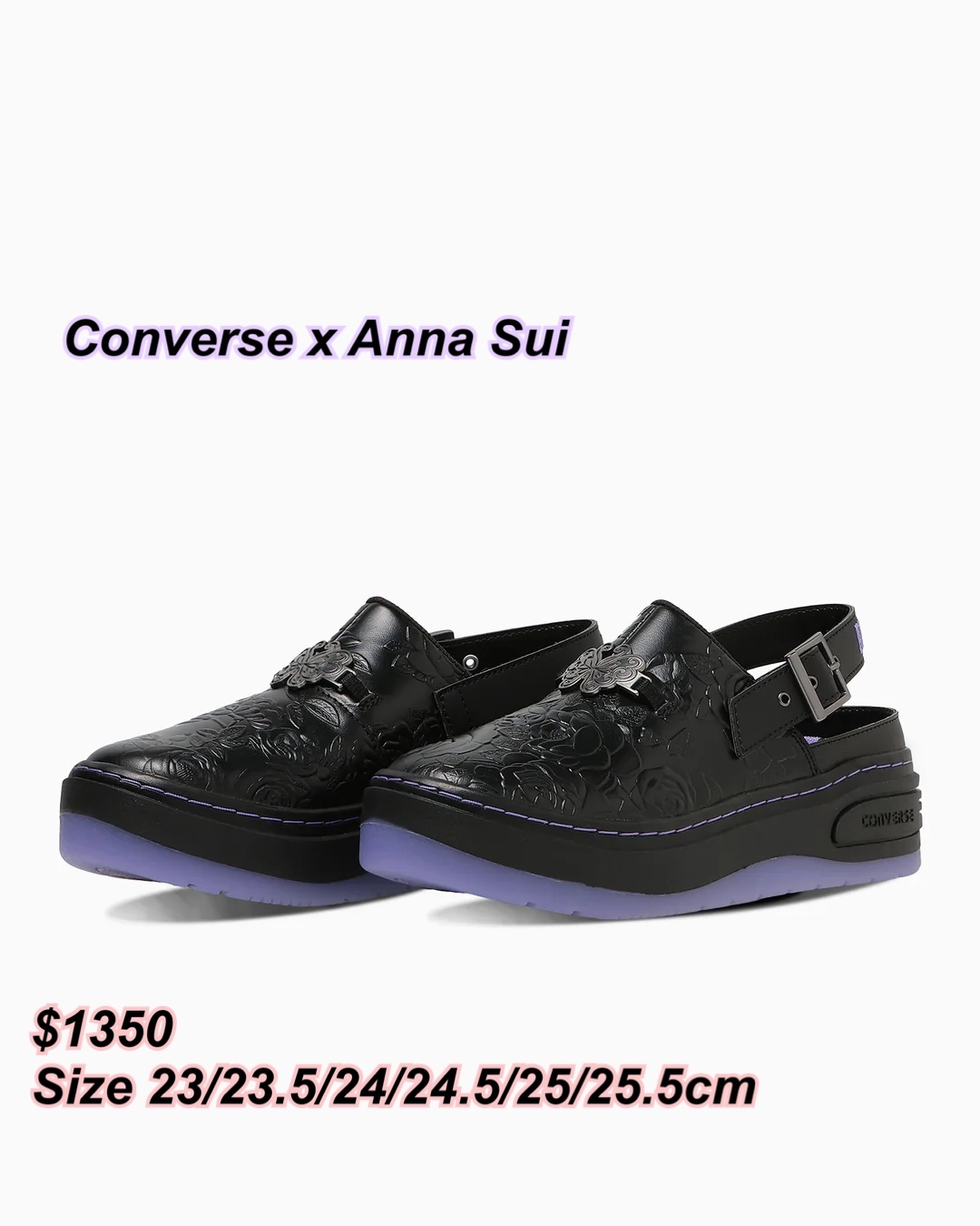 260226 Converse x Anna Sui 涼鞋