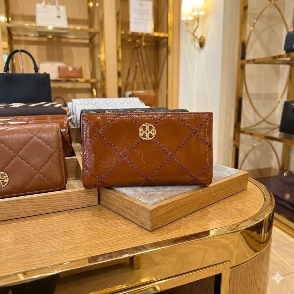 【預購】Tory Burch Willa H022552 logo 菱格銀包