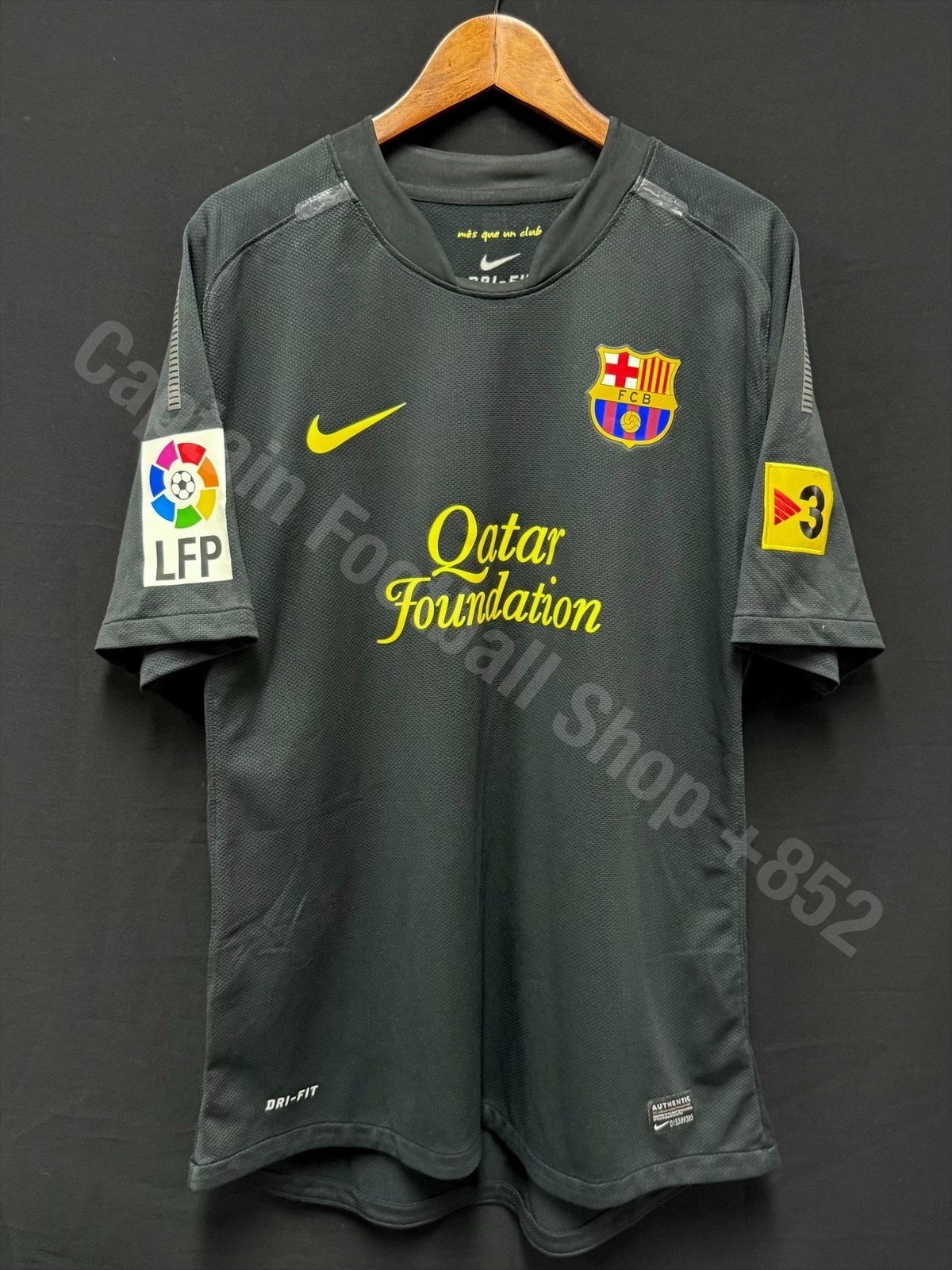 (Player Issue) FC Barcelona 2011-2012 Nike Away Player Issue Shirt #10 MESSI
