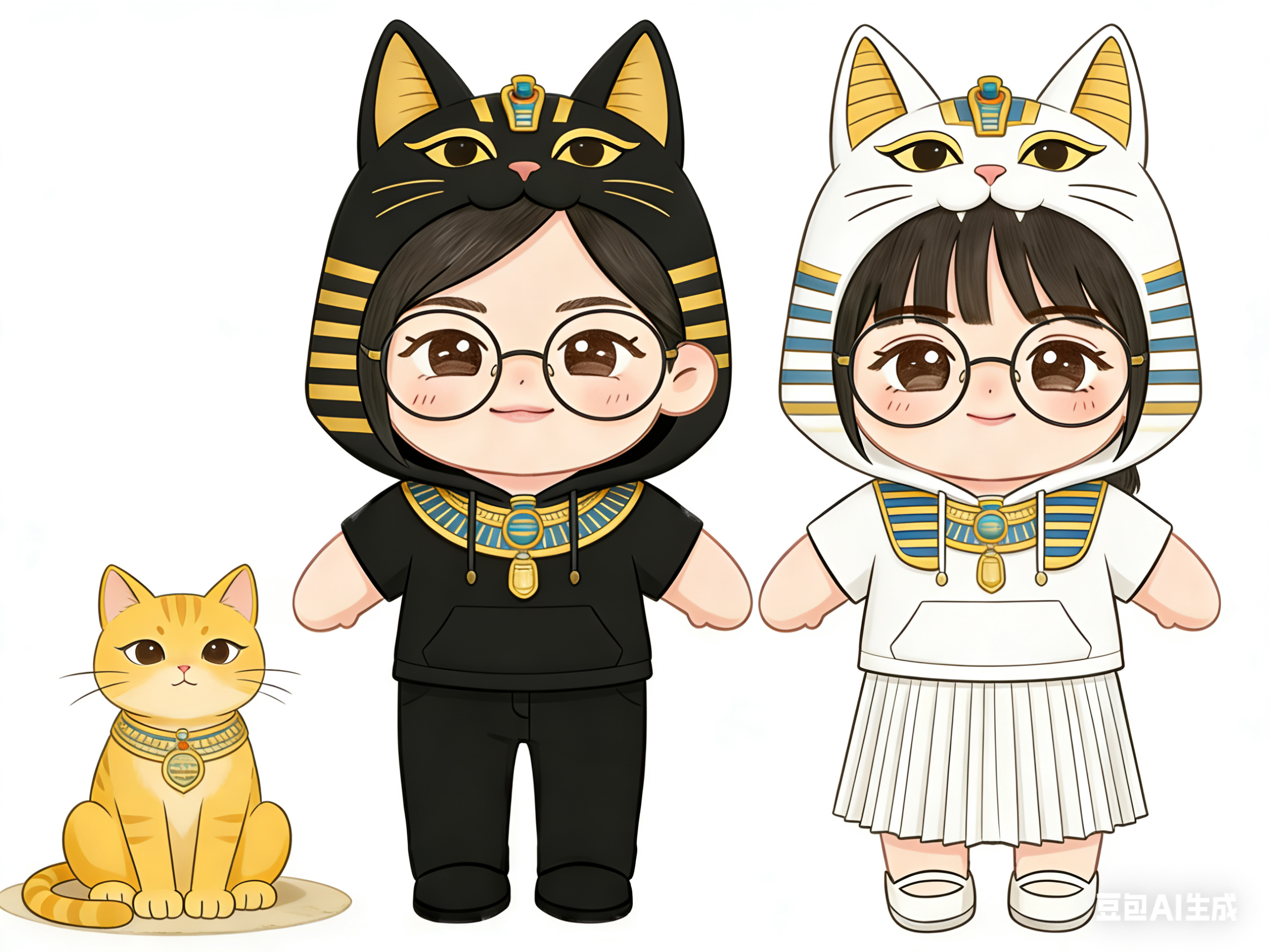 埃及貓咪（20cm公仔衣服套裝）