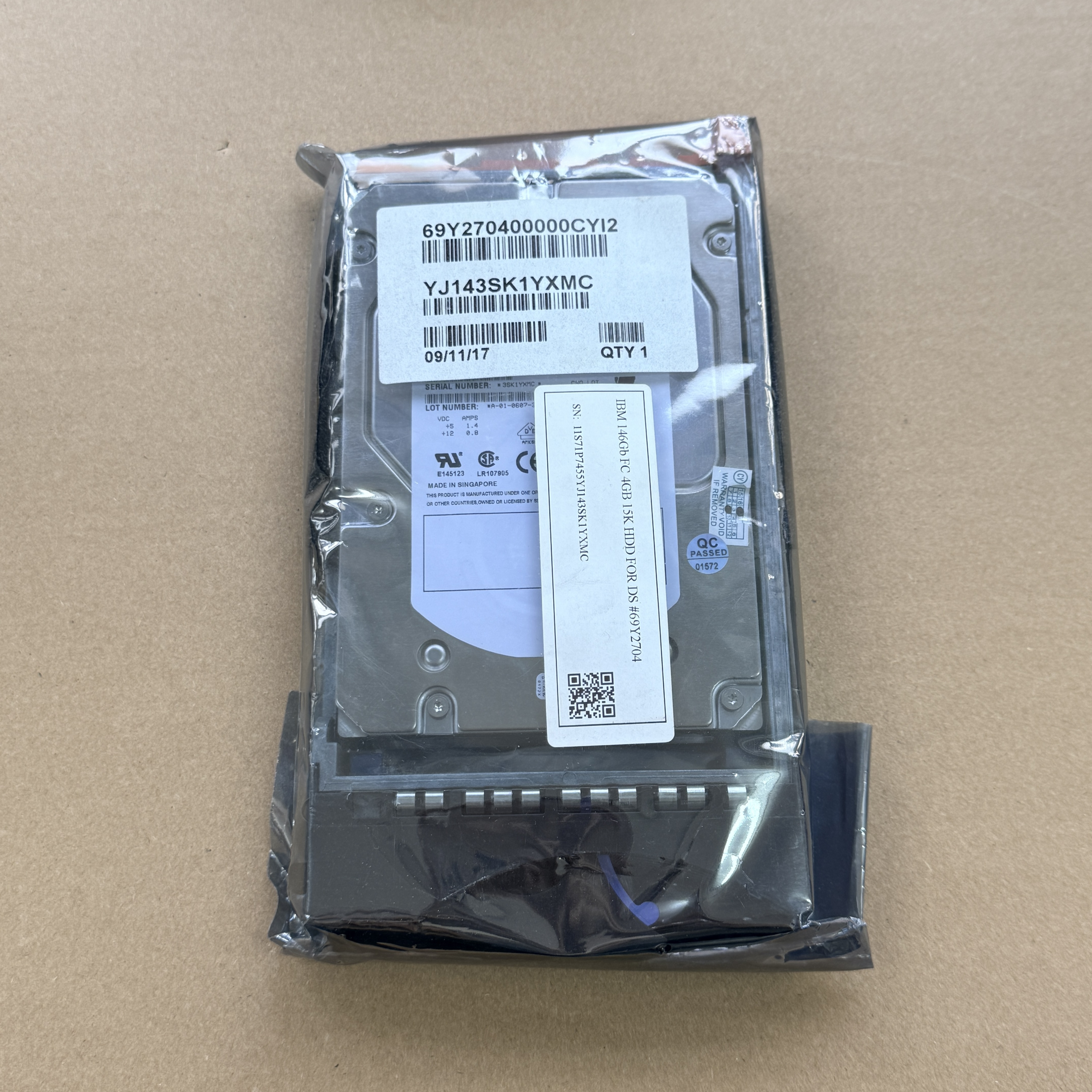 69Y2704 IBM 146GB FC 4GB 15K HDD FOR DS (翻新)