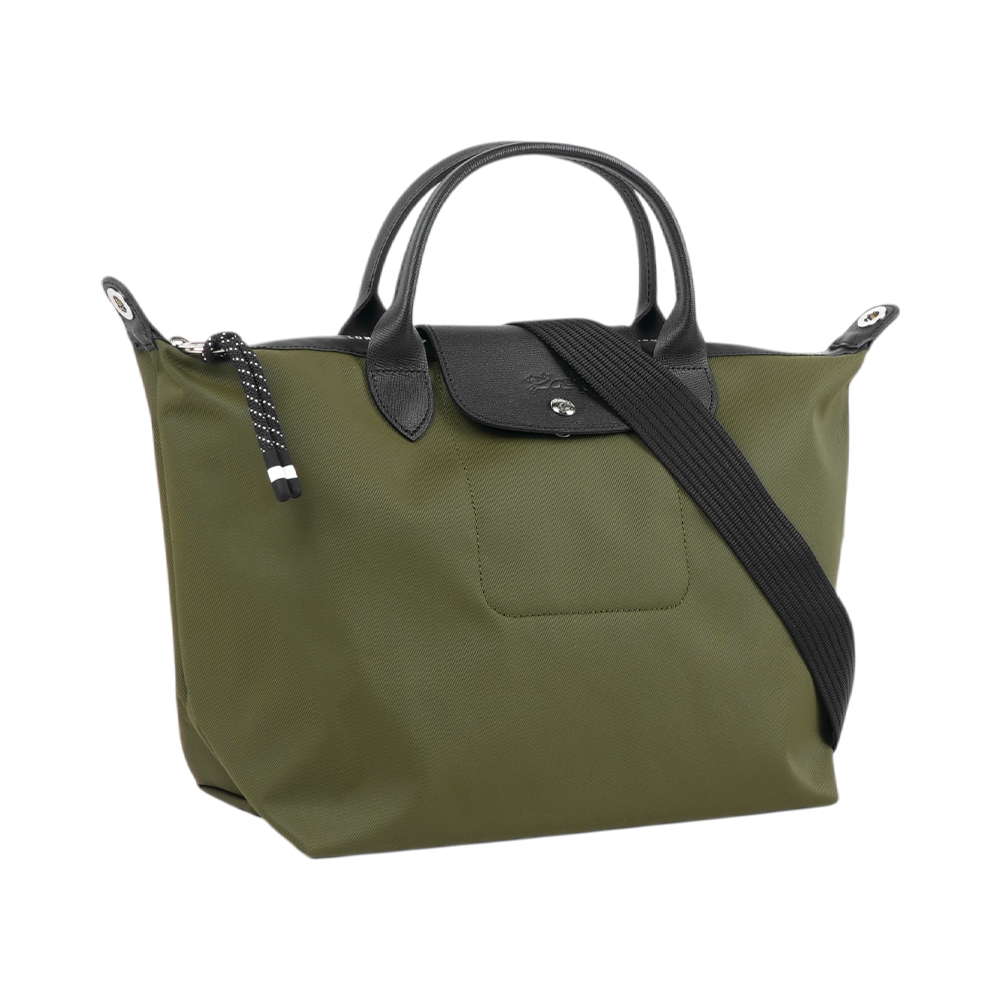 【Longchamp】M號 LE PLIAGE ENERGY 再生帆布二用包(卡其色)