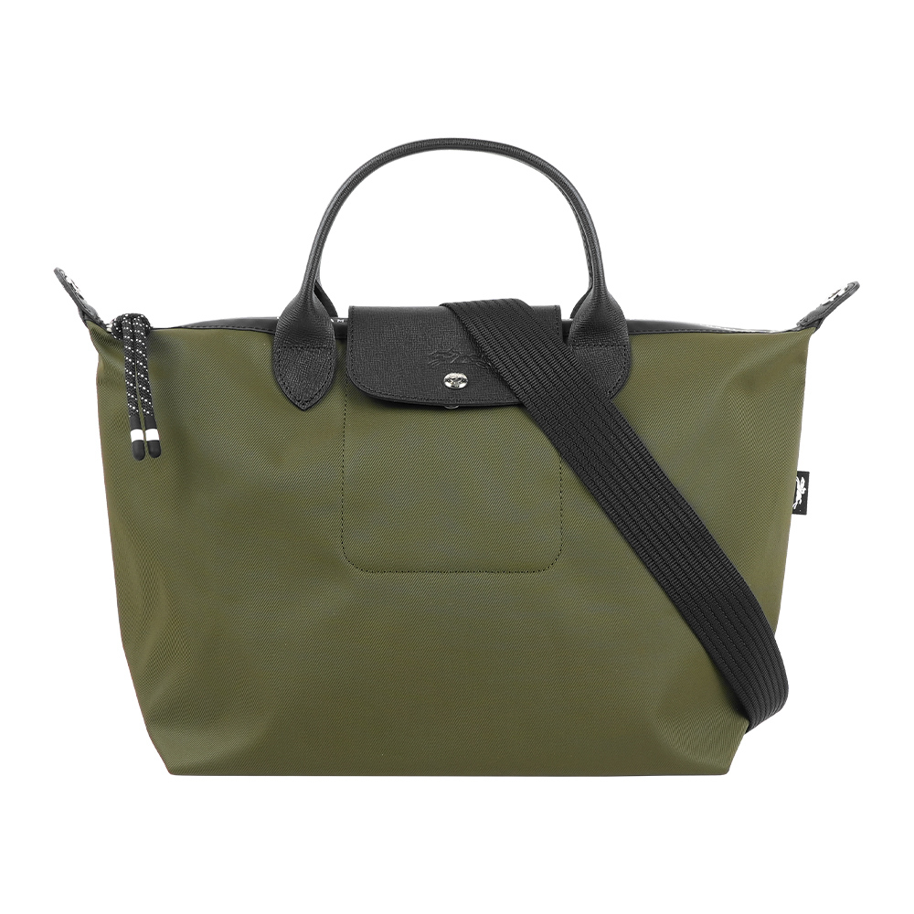 【Longchamp】M號 LE PLIAGE ENERGY 再生帆布二用包(卡其色)