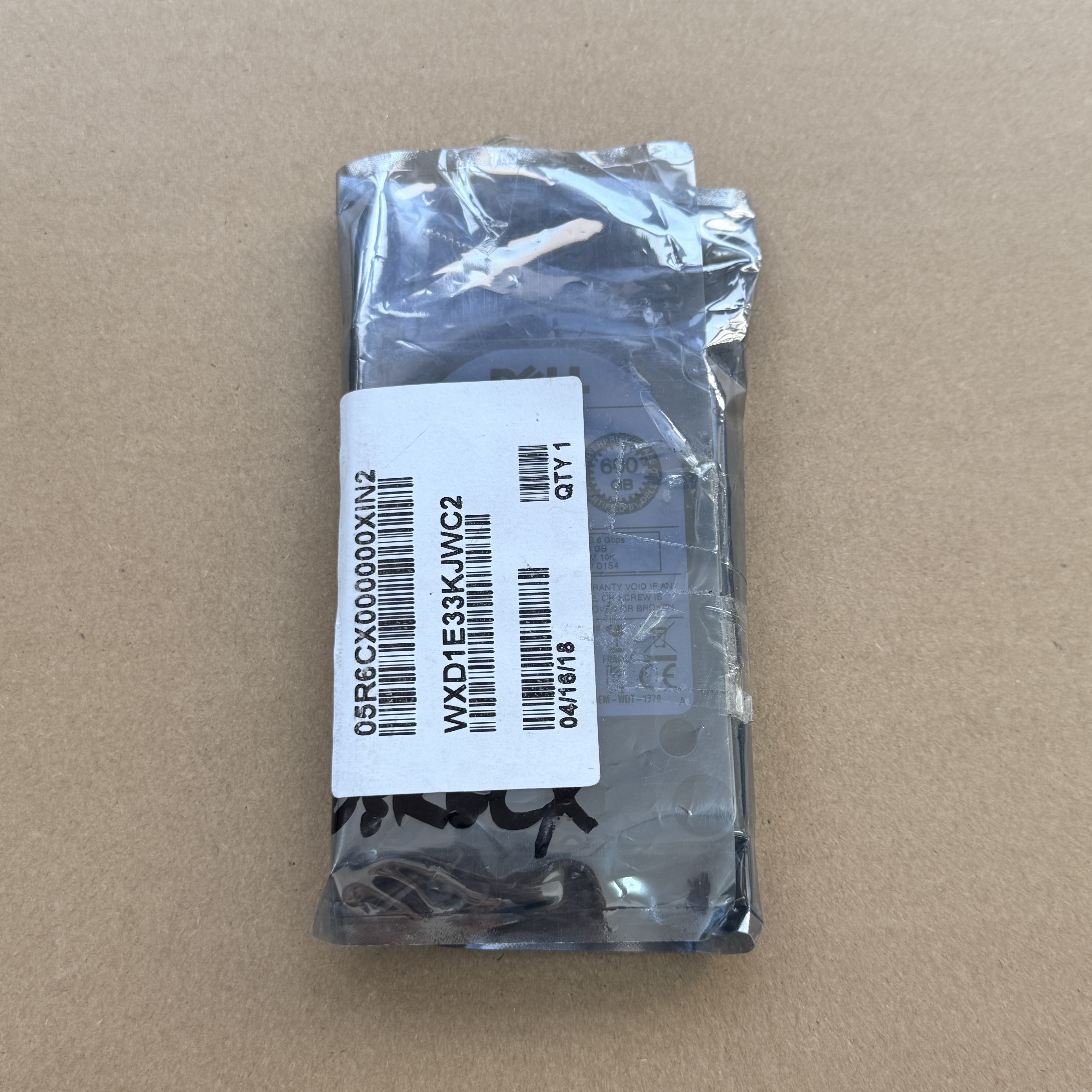 05R6CX DELL 2.5" 600GB SAS 10K HDD (翻新)