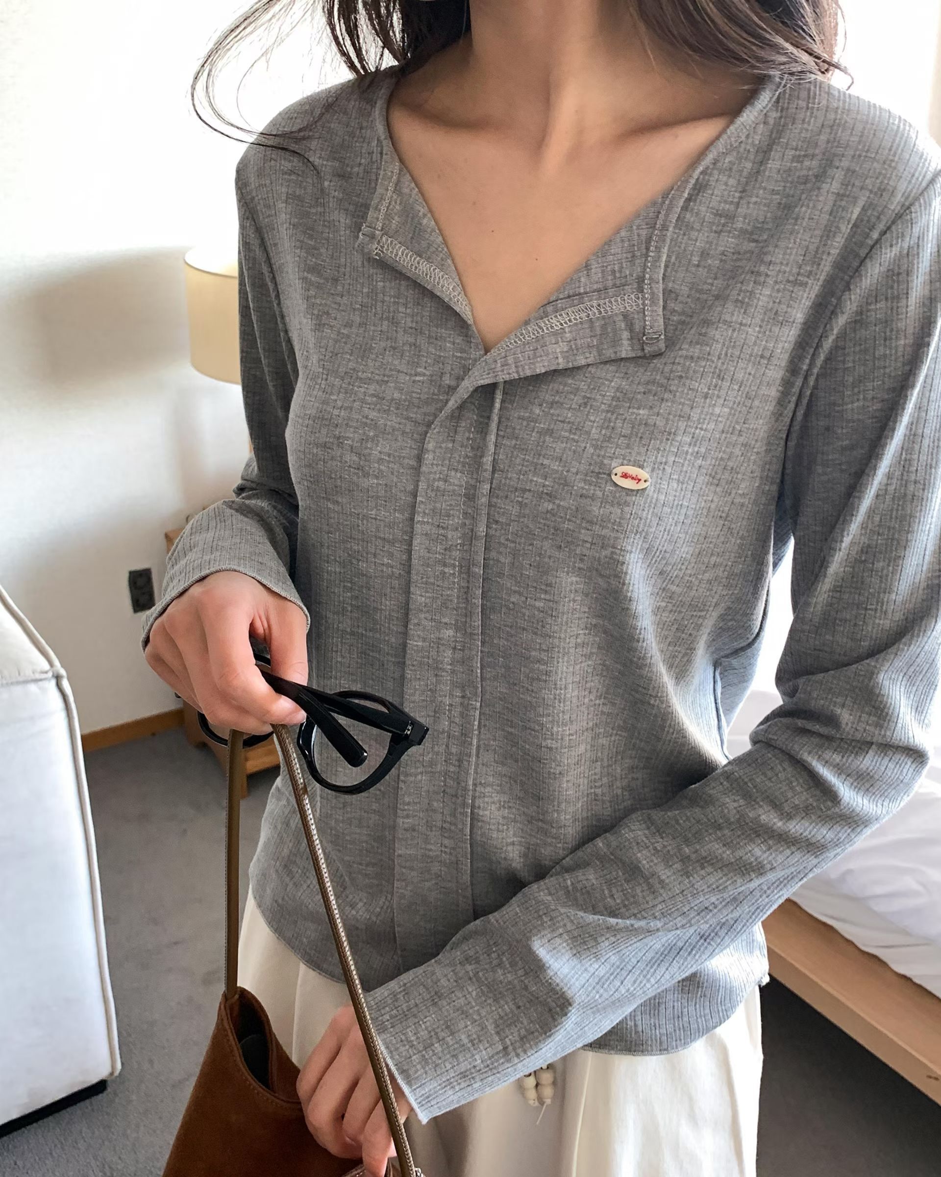 小反領靚棉Tee(15064)