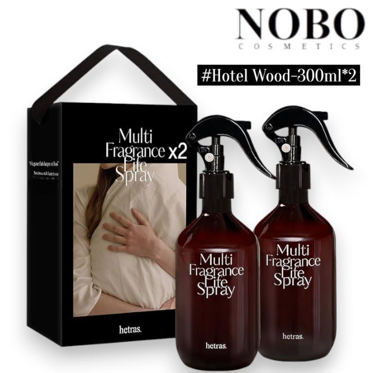多用途抗菌香氛噴霧套 #Hotel Wood [酒店木香] 300ml x 2支 (平行進口)