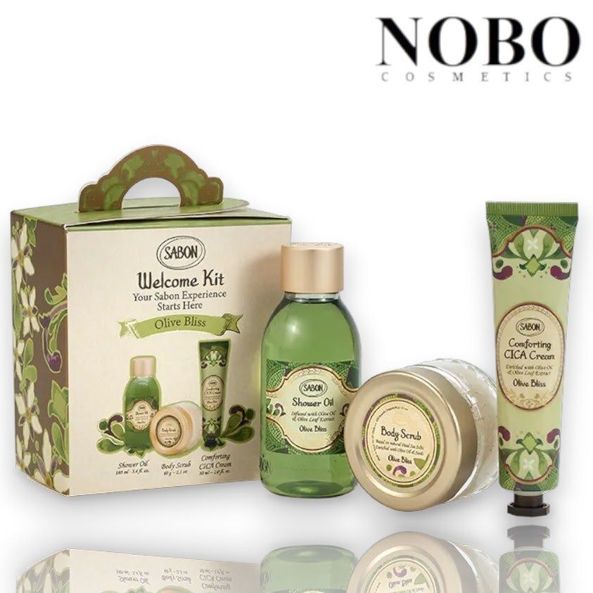 Olive Bliss - 盛宴橄欖明星身體護理三部曲禮盒 [100ml+60g+30ml] (平行進口)