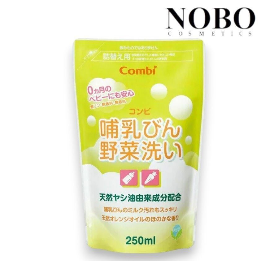 天然植物性 - 奶瓶奶樽及蔬菜清洗液補充裝 250ml (平行進口)