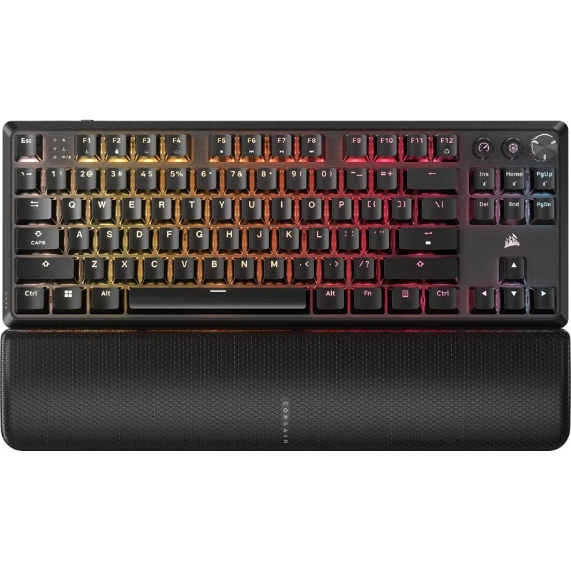 CORSAIR 海盜船 K70 CORE 紅軸RGB TKL機械式鍵盤【英】 無線/CH-914901E-NA