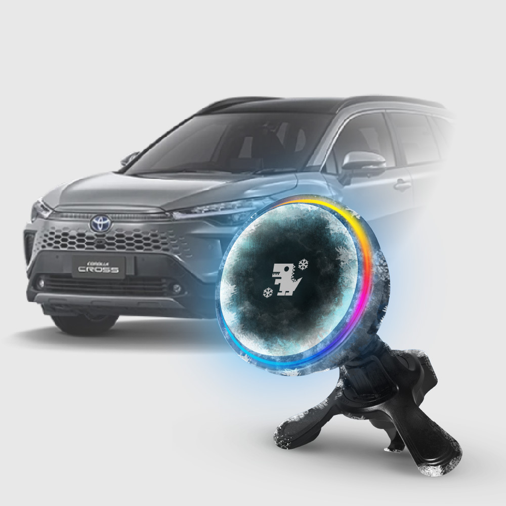 Toyota Corolla Cross｜XILLA黑鏡冰核智充手機架