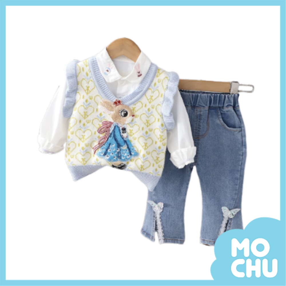 愛心淑女兔套裝(二色)