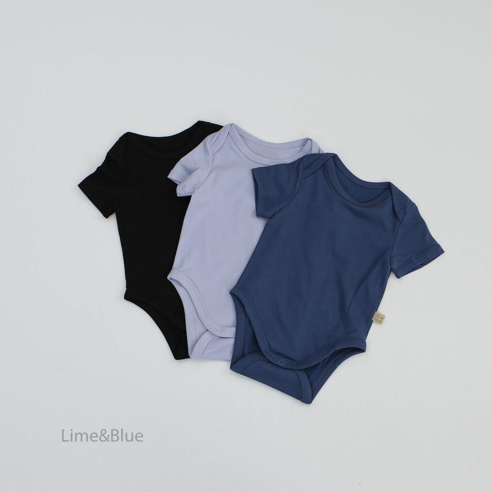 正韓夏Limeblue 八色嫩嬰必備包屁衣