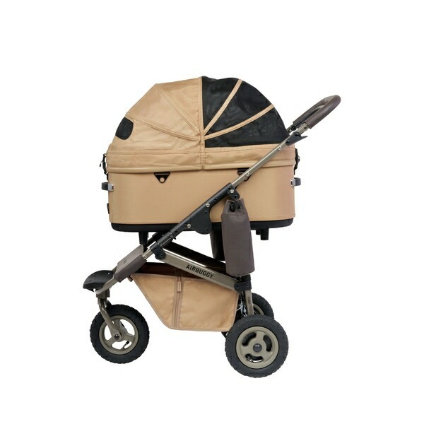 AirBuggy Dome3 Premier Large 高級寵物手推車20kg．Seed Beige