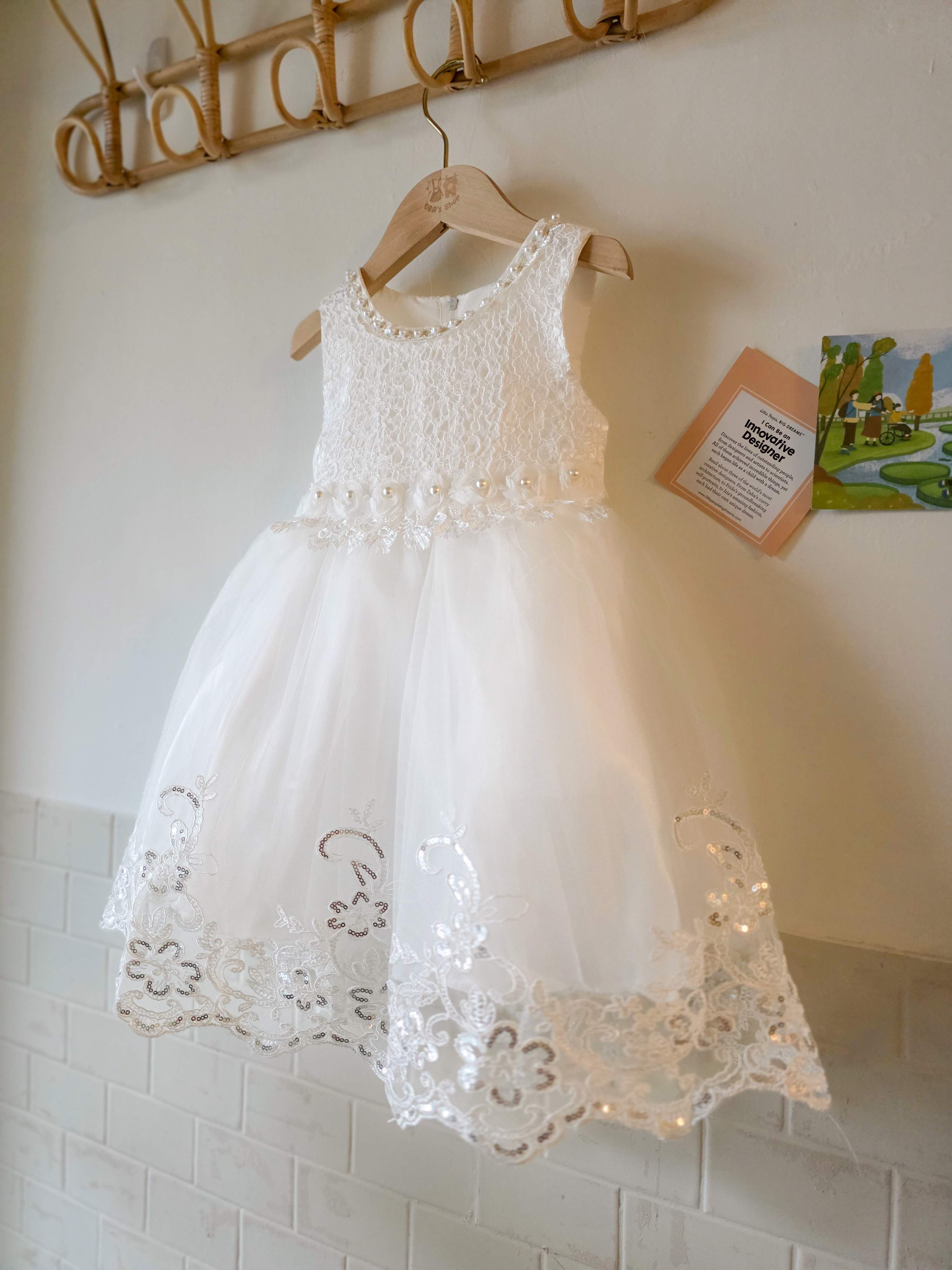 宮綻花紗 洋裝/小禮服