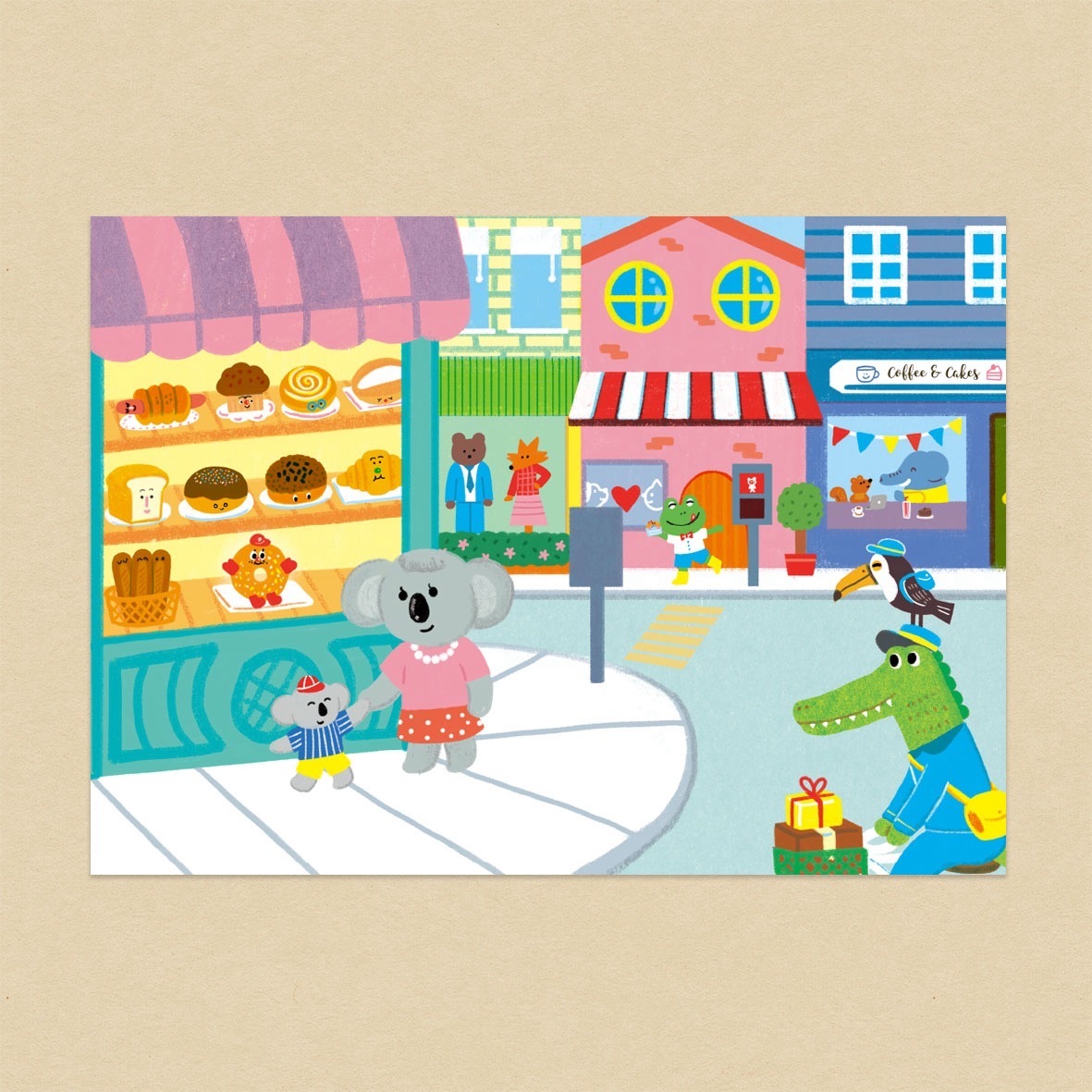 你喜歡甜甜圈嗎？/A6明信片