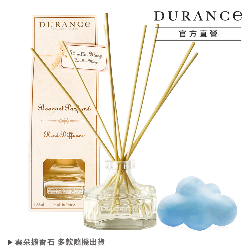 DURANCE朵昂思 依蘭香草大地擴香組(100ml)+雲朵擴香石