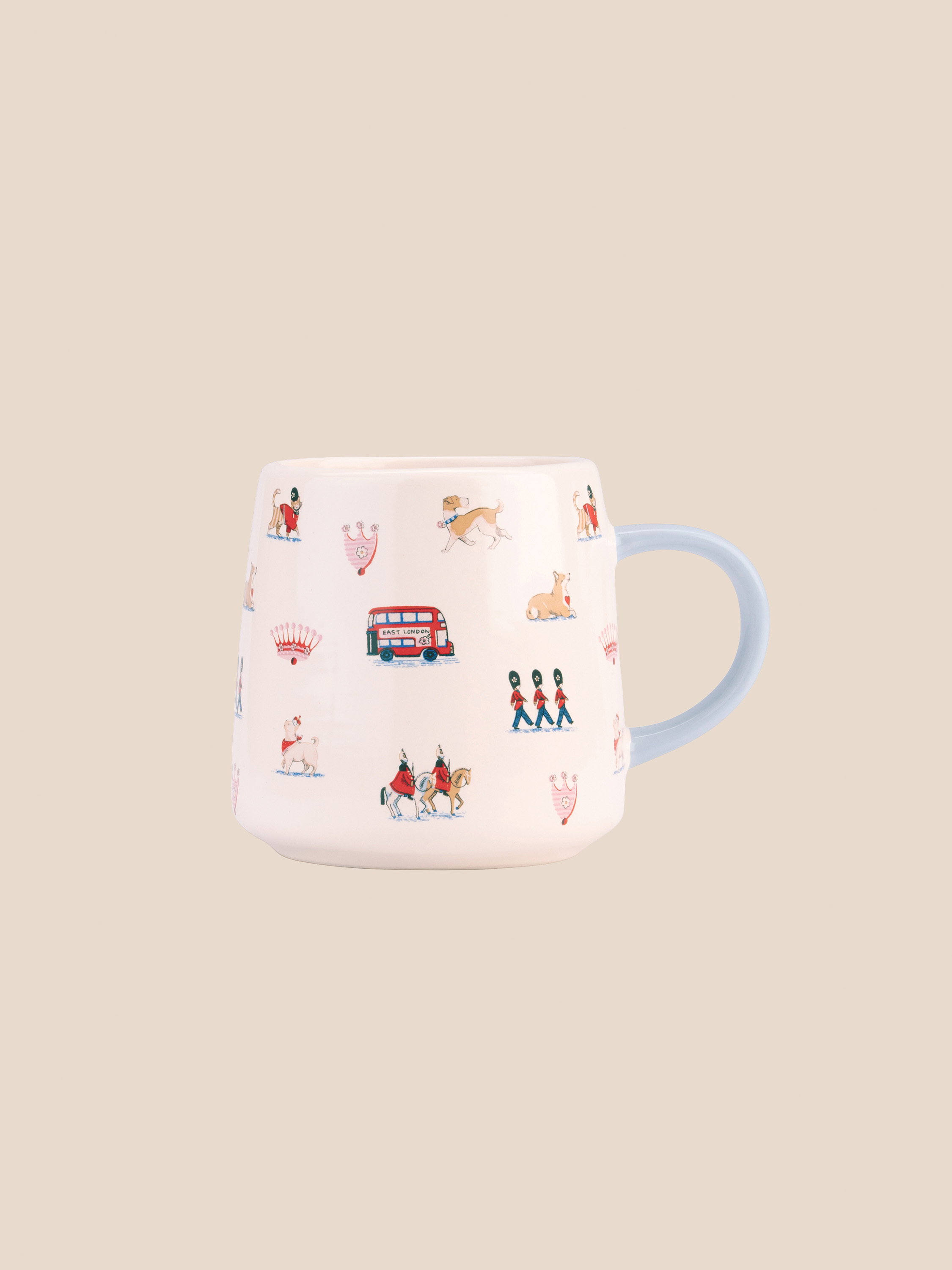 Queenies London 英式簡約陶瓷牛奶杯