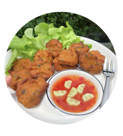Woo So Thai Vegetarian Spicy Fish Cake  (Frozen -18°C) (250g) (42517)