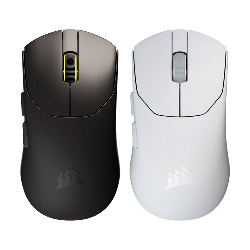 Corsair 海盜船 SABRE 聖劍 V2 Pro Ultralight 超輕量無線滑鼠 黑色/白色