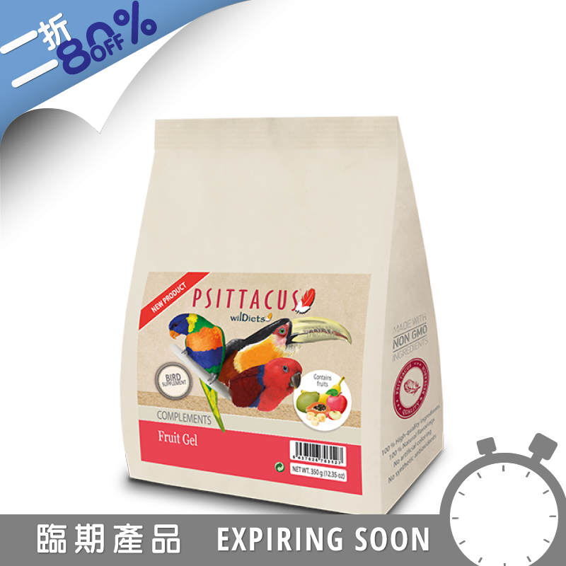 Psittacus 水果凝膠粉 - 350g